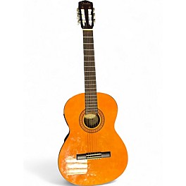 Used Fender CG-4E Natural Classical Acoustic Guitar