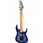 Used Ibanez RGAR42MFMT Blue Solid Body Electric Guitar thumbnail