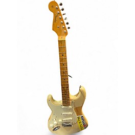 Used Fender American Original 50s Stratocaster - LEFT HANDED White Blonde Solid Body Electric Guitar