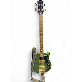 Used Epiphone Embassy Pro Inverness Green Electric Bass Guitar