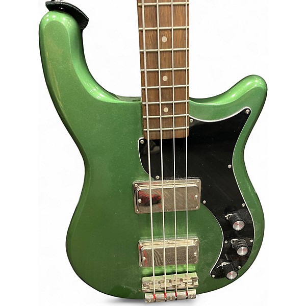 Used Epiphone Embassy Pro Inverness Green Electric Bass Guitar
