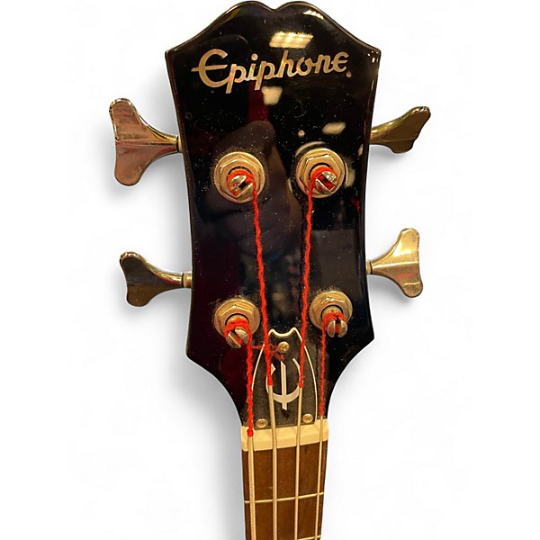 Used Epiphone Embassy Pro Inverness Green Electric Bass Guitar