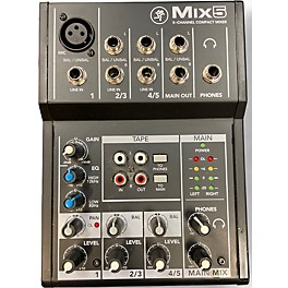 Used Mackie MIX5 Unpowered Mixer