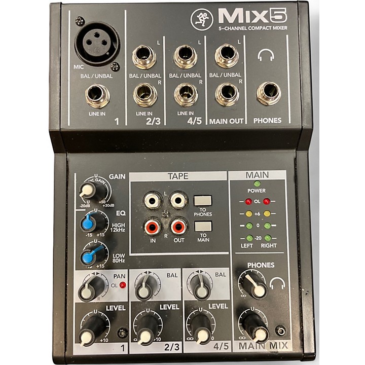 Mackie Mix5 ミキサー 本体 Amazon.com: Mackie Mix5 5-Channel Compact Mixer, 1 Mic/Line
