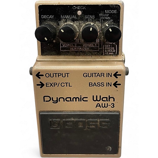Used BOSS AW3 Dynamic Wah Effect Pedal