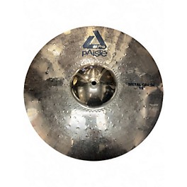 Used Paiste 18in Alpha Metal crash Cymbal