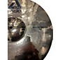 Used Paiste 18in Alpha Metal crash Cymbal