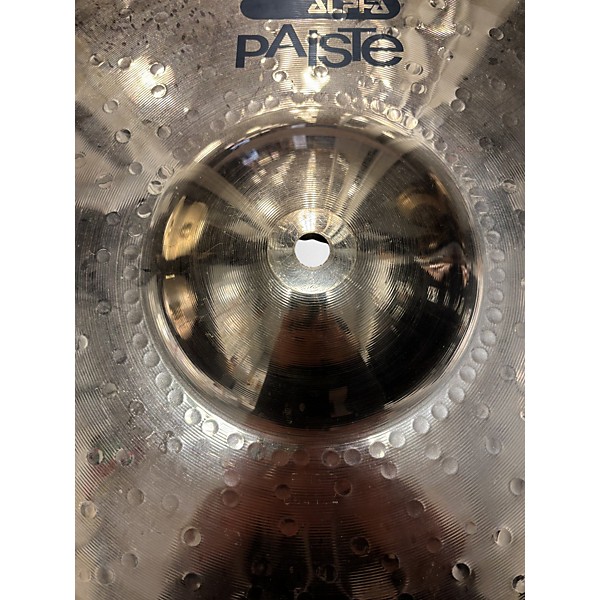 Used Paiste 18in Alpha Metal crash Cymbal