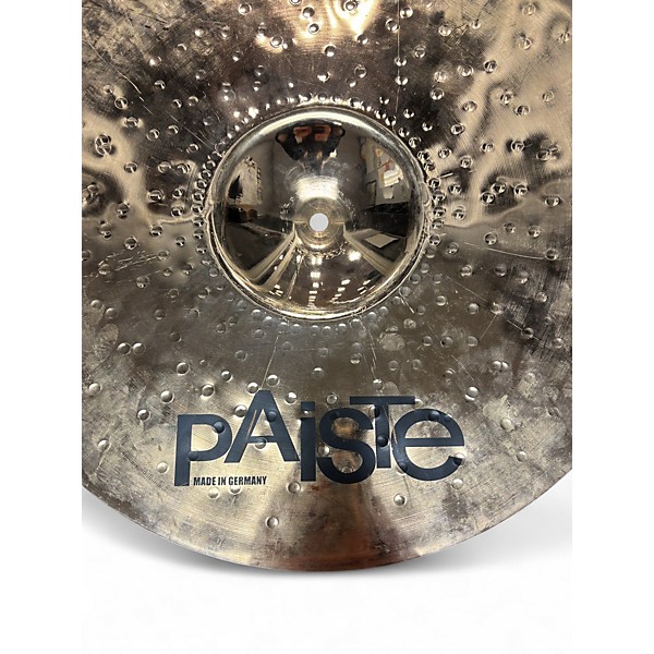 Used Paiste 18in Alpha Metal crash Cymbal