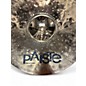 Used Paiste 18in Alpha Metal crash Cymbal