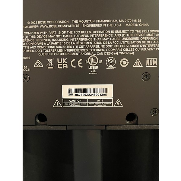 Used Bose Professional F1 812 Powered Speaker