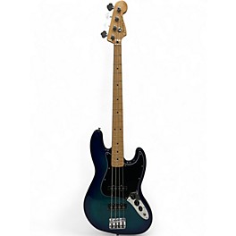Used 2020s Fender Player Jazz Bass Trans Blue Electric Bass Guitar