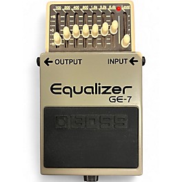 Used BOSS GE7 Equalizer Pedal