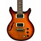 Used Hamer Duo Tone Sunburst Acoustic Electric Guitar
