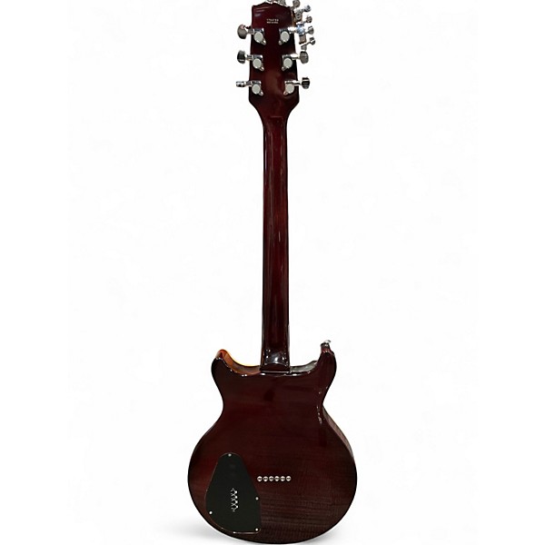Used Hamer Duo Tone Sunburst Acoustic Electric Guitar