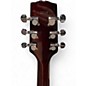 Used Hamer Duo Tone Sunburst Acoustic Electric Guitar