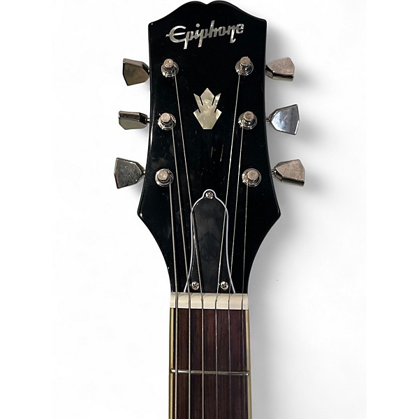 Used Epiphone JIM JAMES ES-335 Trans Brown Hollow Body Electric Guitar