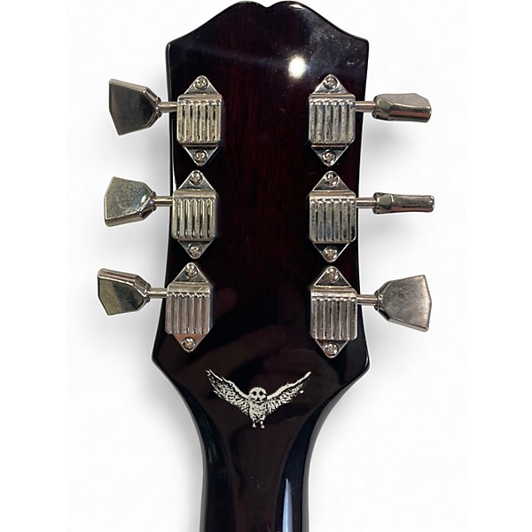 Used Epiphone JIM JAMES ES-335 Trans Brown Hollow Body Electric Guitar