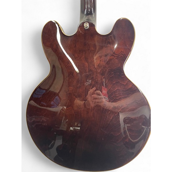 Used Epiphone JIM JAMES ES-335 Trans Brown Hollow Body Electric Guitar