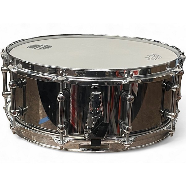 Used Mapex 5.5X14 Tomahawk Snare Black Nickel Drum
