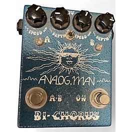 Used Analogman BI-CHORUS Effect Pedal