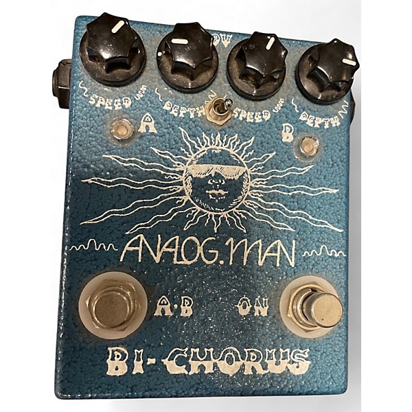 Used Analogman BI-CHORUS Effect Pedal