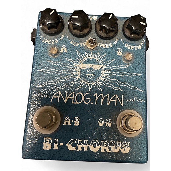 Used Analogman BI-CHORUS Effect Pedal