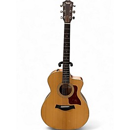 Used Taylor 214CE Deluxe Koa Natural Acoustic Electric Guitar