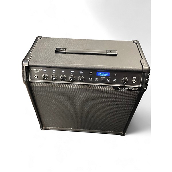 Used Line 6 Spider V 120 1x12 Guitar Combo Amp