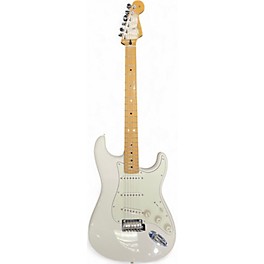 Used Fender Player Stratocaster Polar White Solid Body Electric Guitar