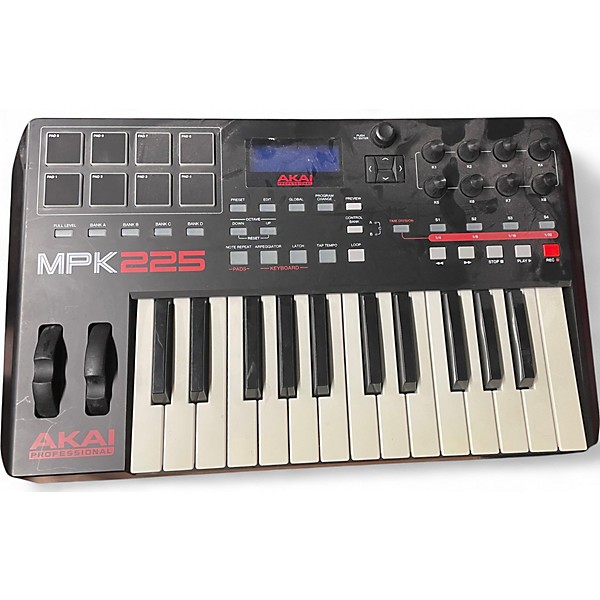 Used Akai Professional MPK225 25-Key MIDI Controller