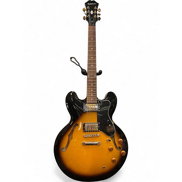 Used Epiphone ES 335 DOT 2 Color Sunburst Hollow Body Electric Guitar