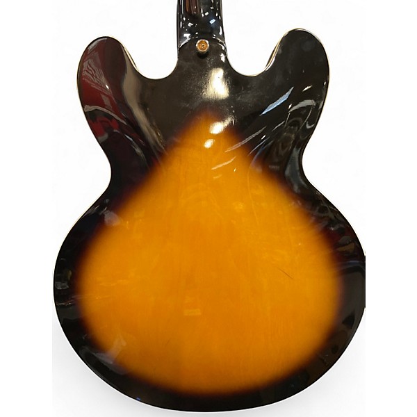 Used Epiphone ES 335 DOT 2 Color Sunburst Hollow Body Electric Guitar