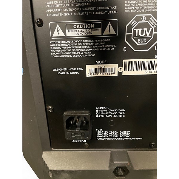 Used Alto TS212 Powered Speaker