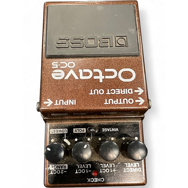 Used BOSS OC-5 Octave Effect Pedal