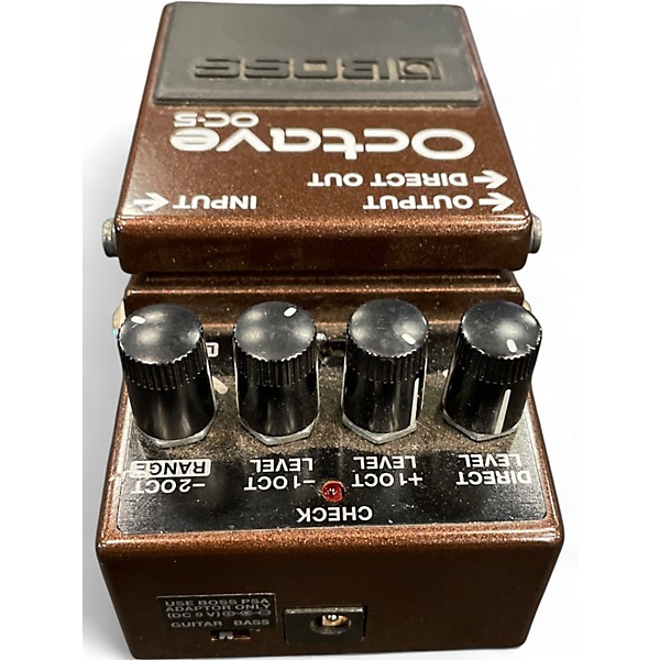 Used BOSS OC-5 Octave Effect Pedal