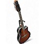 Used Ovation C2058AXP Quilted Burst 12 String Acoustic Electric Guitar