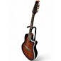 Used Ovation C2058AXP Quilted Burst 12 String Acoustic Electric Guitar