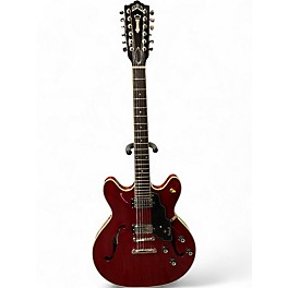 Used Guild Starfire IV ST-12 Cherry Hollow Body Electric Guitar