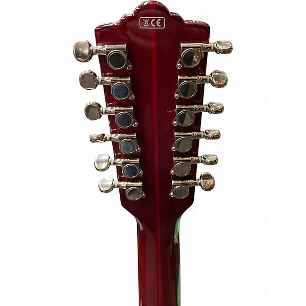 Used Guild Starfire IV ST-12 Cherry Hollow Body Electric Guitar