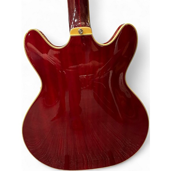 Used Guild Starfire IV ST-12 Cherry Hollow Body Electric Guitar