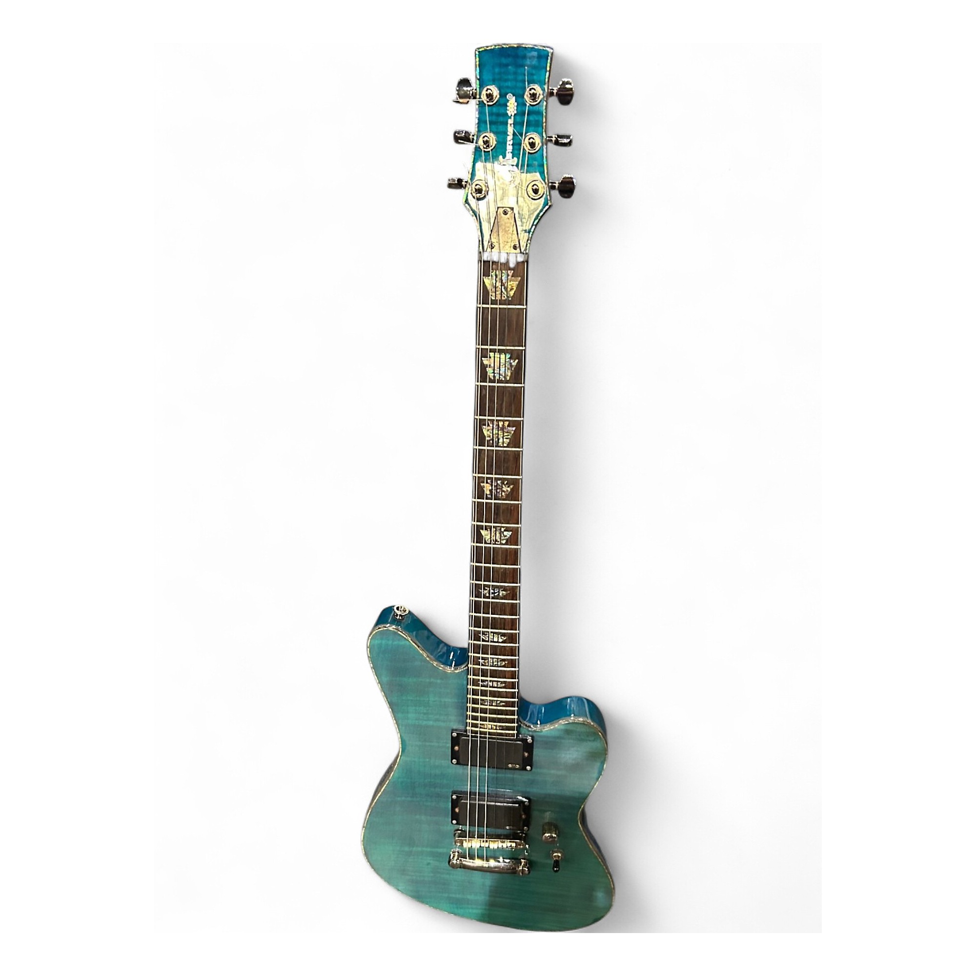 Used Charvel SK1 Skatecaster Blue Solid Body Electric Guitar