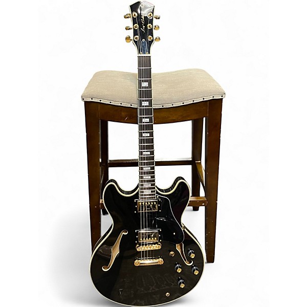 Used Sire Larry Carlton H7 Black Hollow Body Electric Guitar