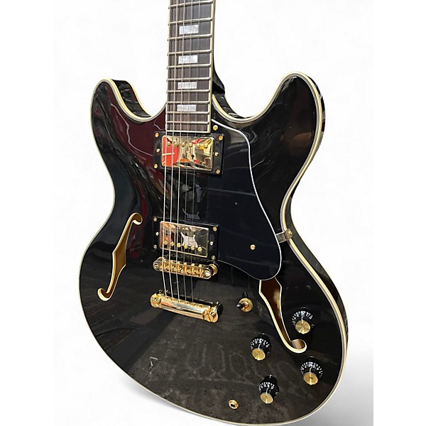 Used Sire Larry Carlton H7 Black Hollow Body Electric Guitar