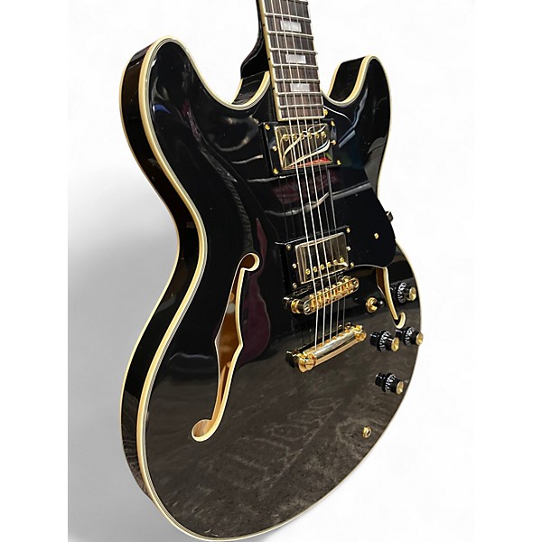 Used Sire Larry Carlton H7 Black Hollow Body Electric Guitar