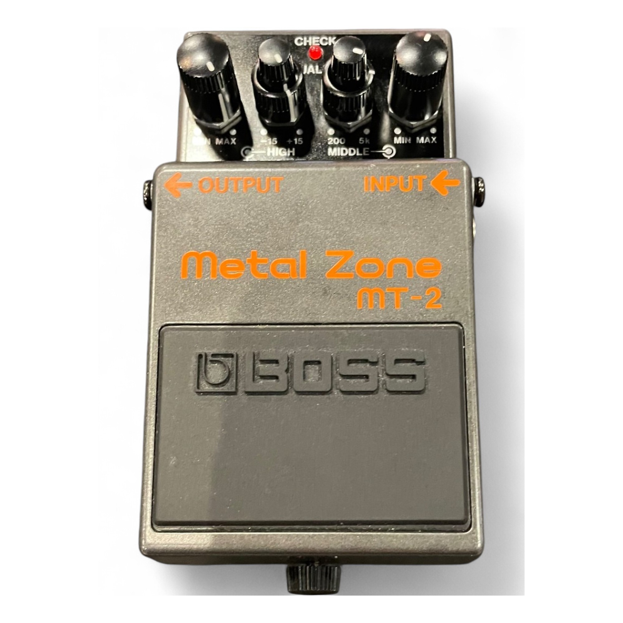 Used BOSS MT2 Metal Zone Distortion Effect Pedal | Guitar Center