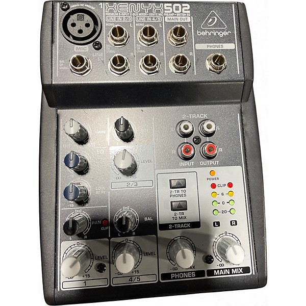 Used Behringer Xenyx 502 Unpowered Mixer