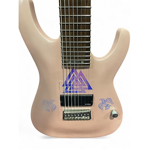 Used ESP LTD SCT607B Stephen Carpenter Signature 7 String Black Solid Body Electric Guitar