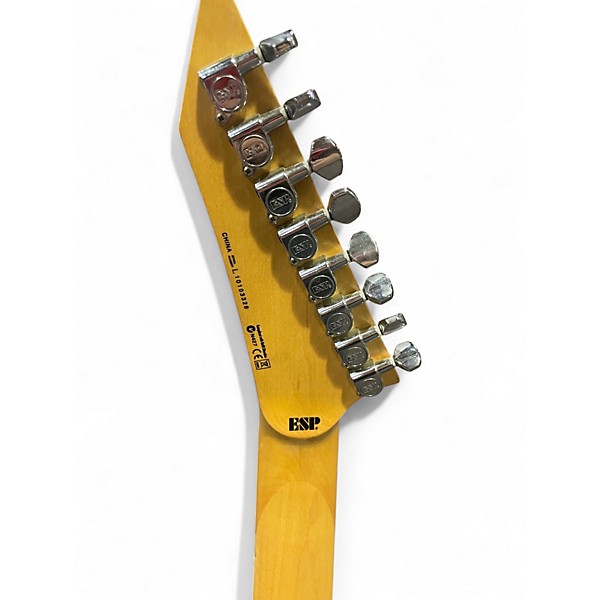 Used ESP LTD SCT607B Stephen Carpenter Signature 7 String Black Solid Body Electric Guitar