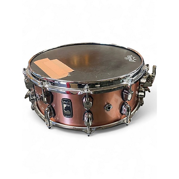 Used Mapex 14in Black Panther Predator 14x6 rose gold Drum
